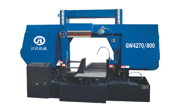 邕宁GW4270/800双柱龙门卧式带锯床